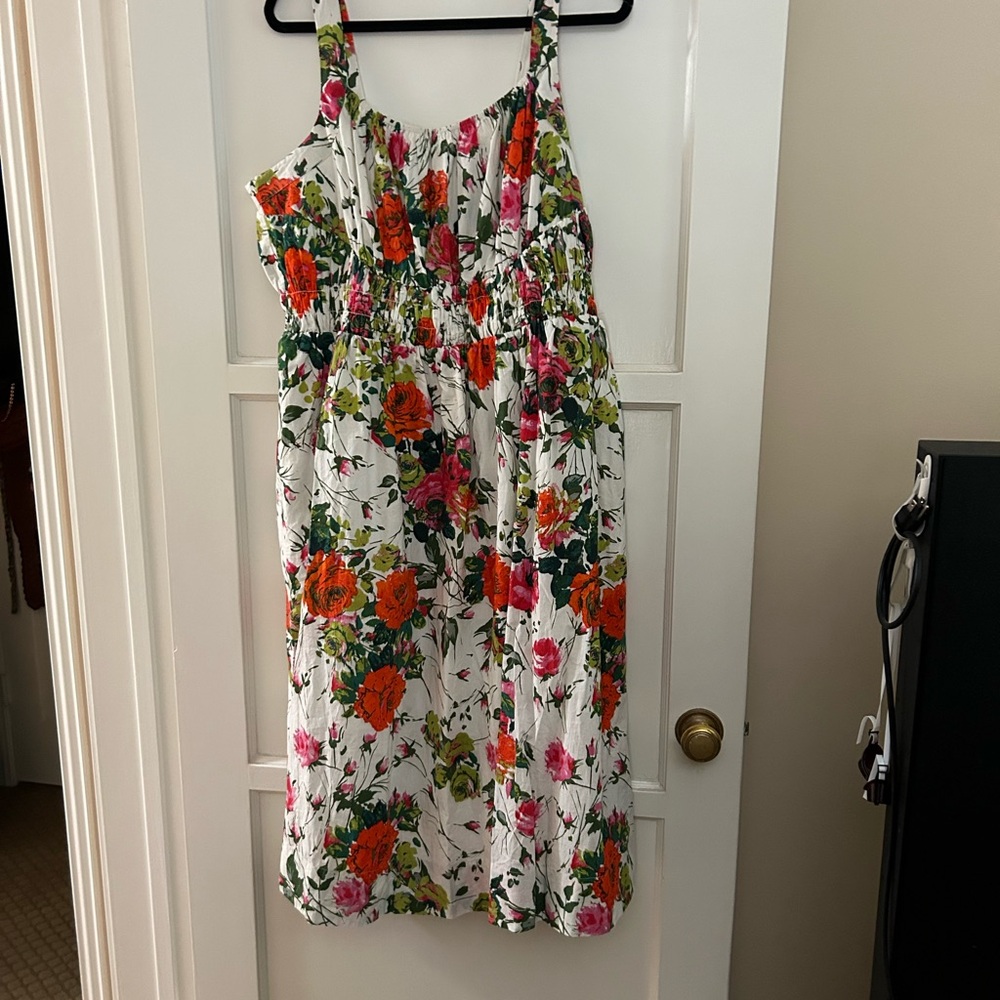 Anthropologie floral dress, 22W